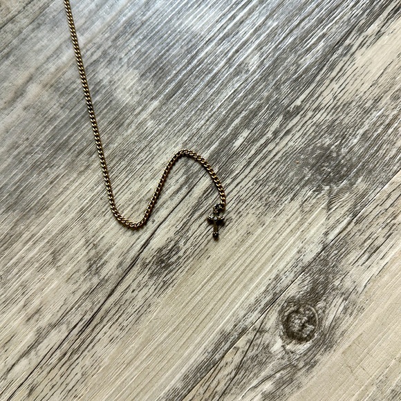 Virgin Saints & Angels ๐ Bee necklace gold with clear stones - Picture 6 of 8